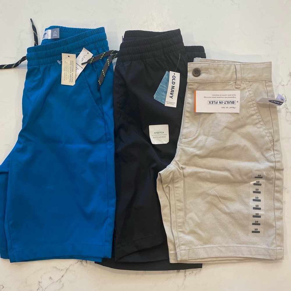 Old Navy swim trunk and shorts bundle NWT